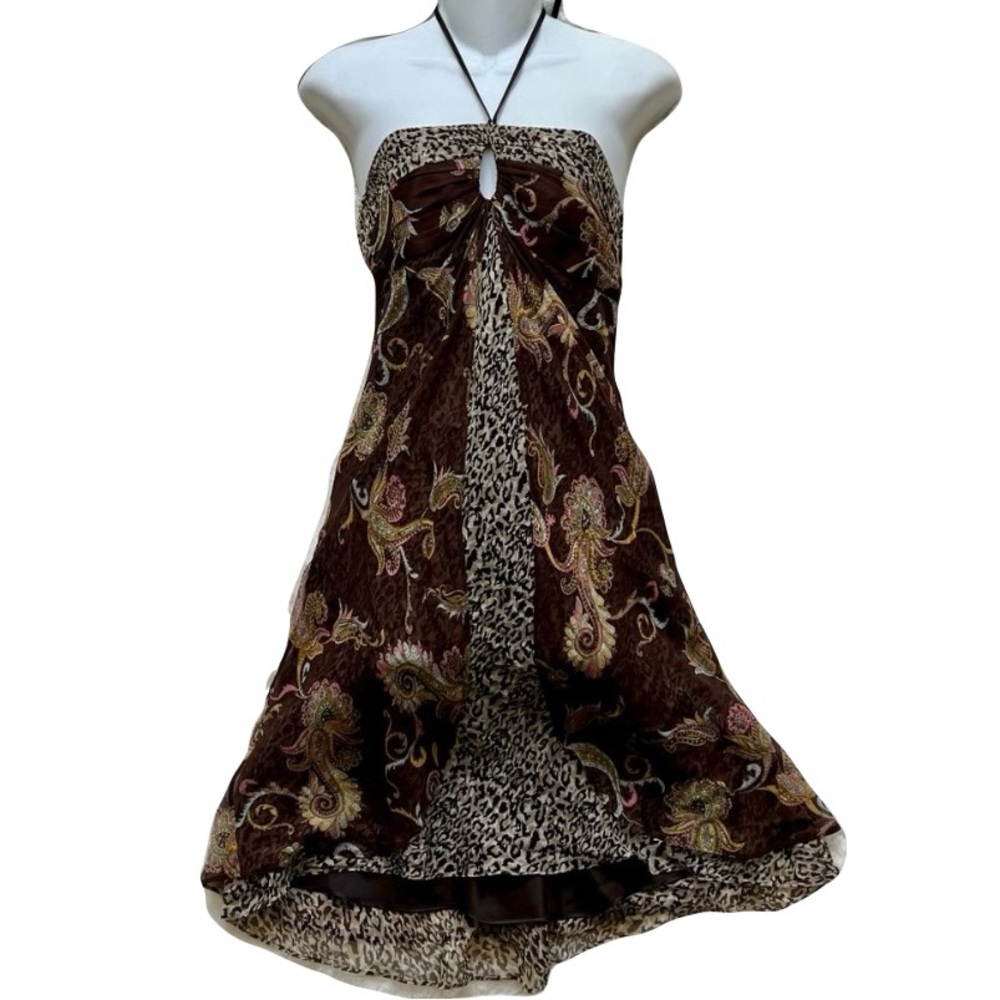 Y2K Laundry by Shelli Segal Strapless Midi Dress Size 4
